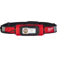 Milwaukee L4 HL-VIS-301Hi-Vis Headlamp for Helmet (1x B3 battery-USB rechargeable) 600 Lumens