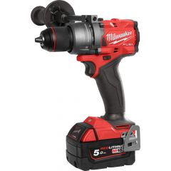 Milwaukee M18 FPD3-502X Fuel Cordless Impact Drill in HD Box (2x 5.0Ah battery+charger)