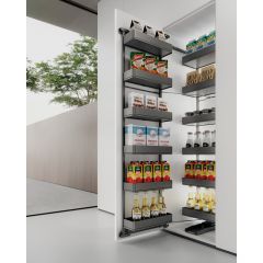Nuomi Lambo 6 Layers Pantry Pull-Out Frame with Basket