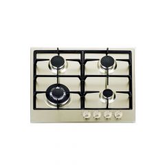 CM CLASSICO H60I IVORY Classic Gas Hob with Cast Iron Pan Support 60cm