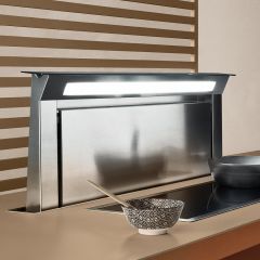 Falmec Downdraft Hood With Recirculation Kit (Hood + Slim Motor + Carbon.Zeo Filter)