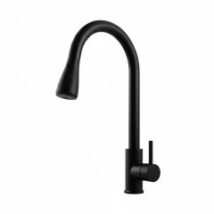 CM L Pull-Out Mixer Tap Matte Black