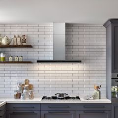 Falmec Luce Design Wall Island Hood