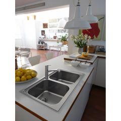 Franke Logica Line LLX 620-L Satin Stainless Steel Sink