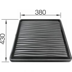 Blanco Synthetic Wave Drainer