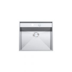 Barazza Lab Stainless Steel Sink with Lowering Flush/Built-In