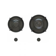 Pitt Cooking 2-Pitts Gas Hob Professional Brass