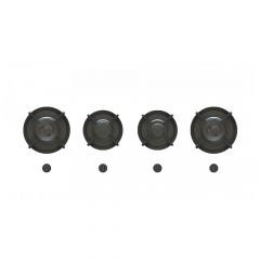 Pitt Cooking 4-Pitts Gas Hob Professional Brass