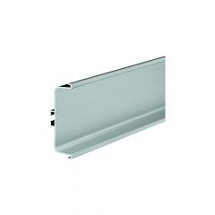 Bergo Aluminum Gola Profile Horizontal C Shape For 18mm Thick Panels