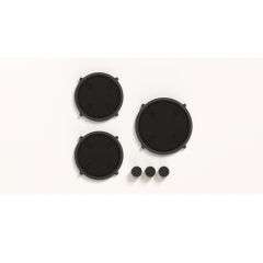 Pitt Cooking 3-Pitts Induction Hob Black Finish