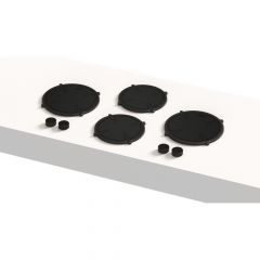 Pitt Cooking 4-Pitts Induction Hob Black Finish