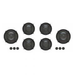 PITT Cooking Foessa 6-Pitt Gas Hob Professional Brass