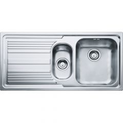 Franke LLX 651 Logica Line Top Mounted 1.5 Bowl 1 Drain Sink