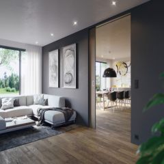 Hawa - Junior 160/A Hardware System for Sliding Doors - Track Stop