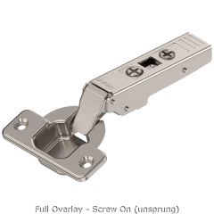 Blum - CLIP Top 107° Standard Hinge + Aluminium Mounting Plate