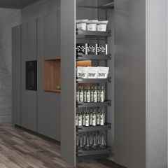 Elite - Soft Close Tall Unit With Soft Slide Anti-Slip Matt - Ultra Series