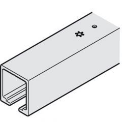Hawa - Top Track Aluminum Plain Anodized Predrilled - Suitable For 80 Z Junior System