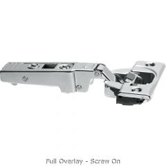 Blum - Clip Top Blumotion Profile/Thick Door Hinge 95° Screw On + Horizontal Cam Plate