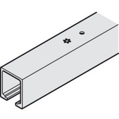 Hawa - Single Top Tracks, Aluminum Plain Anodized Suitable For 250 A Junior System
