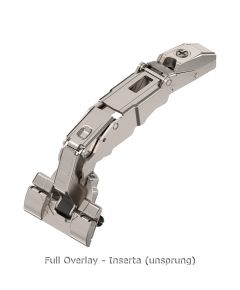 Blum - CLIP Top Wide Angle Hinge For Zero Protrusion 155° + Cruciform Mounting Plate