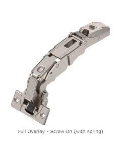 Blum - CLIP Top Wide Angle Hinge For Zero Protrusion 155° + Cruciform Mounting Plate
