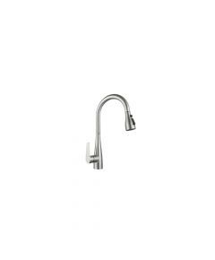 CM - Brushed Nickel Pull-Out Mixer Tap