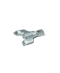 Hettich - Face Frame Mounting Plate With Oblong Hole - Distance 0.0 mm