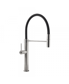 CM - Mixer Tap With Rubber Pull-Out Nozzle Chrome Finish