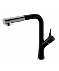 CM - Mixer Tap - Pull-Out Mixer With Abs Spray Matte Black Finish