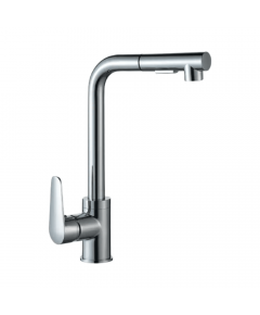 CM - Mixer Tap With Extractable Shower Chrome Finish