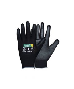 Uken - Safety Gloves With Black Grip - Micro Pure Anti-static