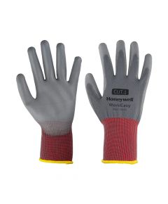 Honeywell - Workeasy 13G GY PU Gloves Hand Protection Grey (Pair)