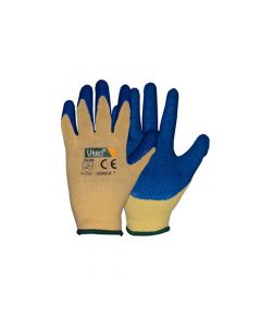 Uken - Safety Gloves with Latex Blue Grip