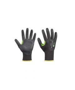 Honeywell - 18 Gauge HPPE Steel Black Liner - Nitrile Micro-Foam Safety Gloves