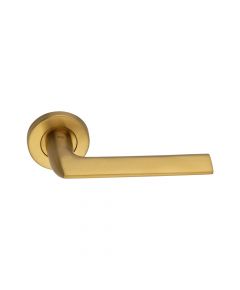EuroArt Lever on Rose Handle with Escutcheon