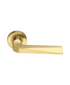 EuroArt Lever on Rose Handle with Escutcheon