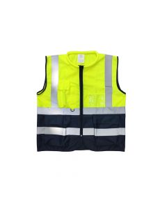 AAA SAFE - Safety Vest Resistant to Wear and Tear - Breathable and Lightweight