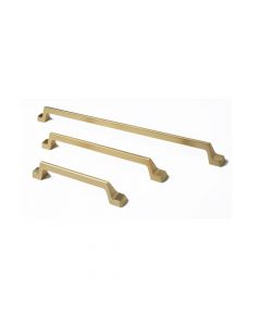 Bergo - M08 Modern Furniture Zinc Alloy Handle - Brushed Brass