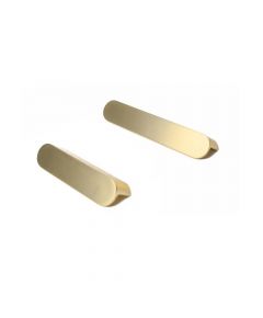 Bergo - M11 Modern Furniture Zinc Alloy Handle - Brushed Brass