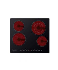 Baeckerhaft - 60cm Built-in Vitroceramic Electrical Hob - 3 Cooking Zones + 1 Dual Zone