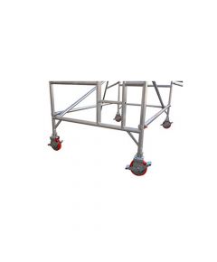 AMS - Double Width Aluminum Scaffolding Tower - 11.3m Height