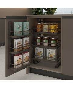 Elite - 3 Layer Pantry Pull-out Elegant Kitchen Hardware - Venus Series