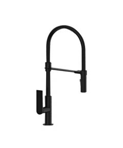 CM - Kitchen Mixer Matt Black Brass Body