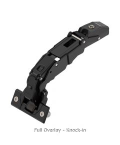 Blum CLIP Top Blumotion Wide Angle Hinge 155° Overlay + Cruciform Mounting Plate