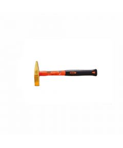 Clarke - Brass Chipping Hammer 0.5kg - Orange Black Color