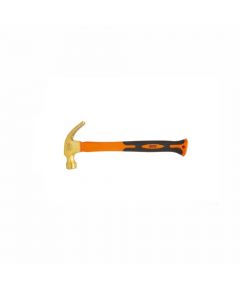 Clarke - Brass Claw Hammer 0.5kg - Orange Black Color