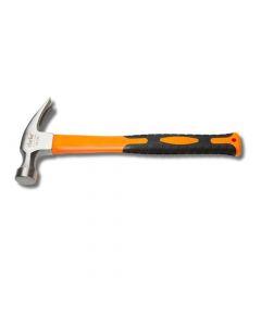 Clarke - Claw Hammer Straight Jaw 0.5kg Orange/Black Color