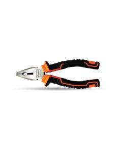 Clarke - Combination Plier Polished Head with Slip Resistant Orange Color Handle