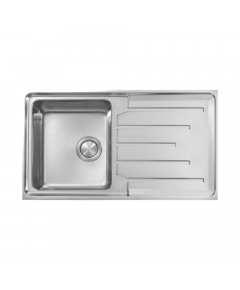 Elite - Earth 18 Topmount Sink Single Bowl Single Drain