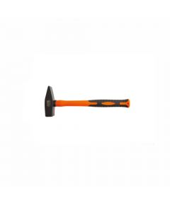 Clarke - Machinist Hammer with Orange/ Black Soft Rubber Grip & Steel Head